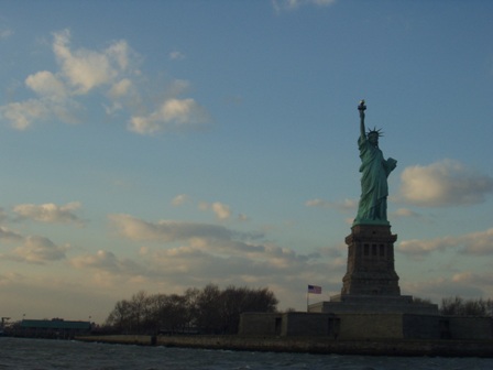 The one and only Statue of Liberty – amazing to see it for real, as it were