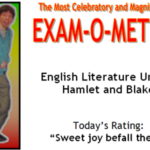 The Most Celebratory and Magnificent Exam-O-Meter!