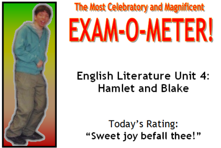 The Most Celebratory and Magnificent Exam-O-Meter!