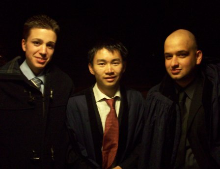 Joe, Yang and Irfan