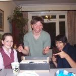 Some of the shoe-buying team
