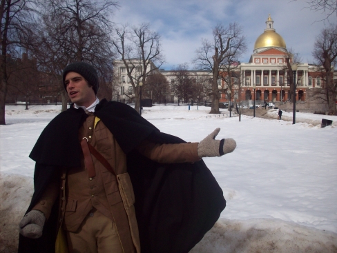 1. Boston’s (snowy) Freedom Trail