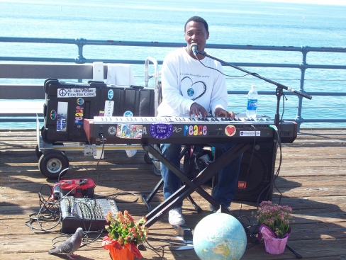 5. Peace and love at Santa Monica pier