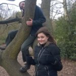 Tree climbing: we didn't get very high