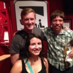 With Nolan and Grisel at Common Room