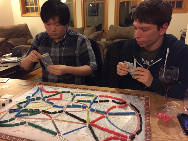 Ticket to Ride is just about building train lines, so you can imagine my joy