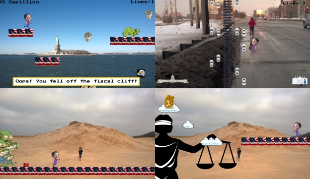 Collect cash, beat turtles, avoid cars, kill zombies and more