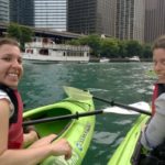 Kayaking down the Chicago River!