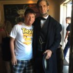 With my bffl, Abraham Lincoln