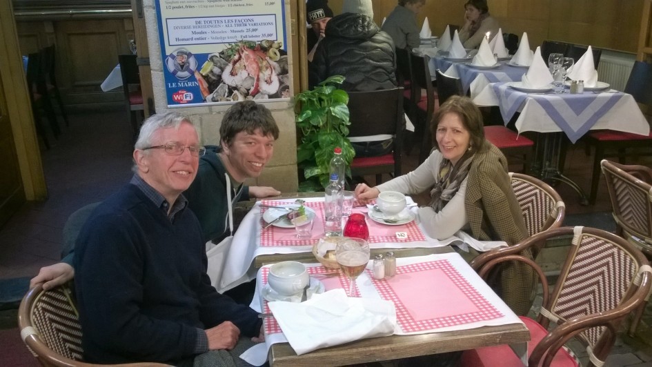 Dinner in Brussels