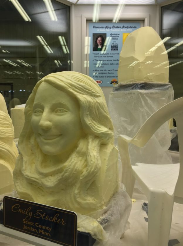 Princess Kay butter sculptures