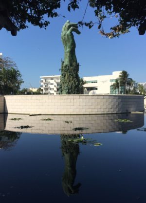 The Holocaust Memorial in Miami Beach