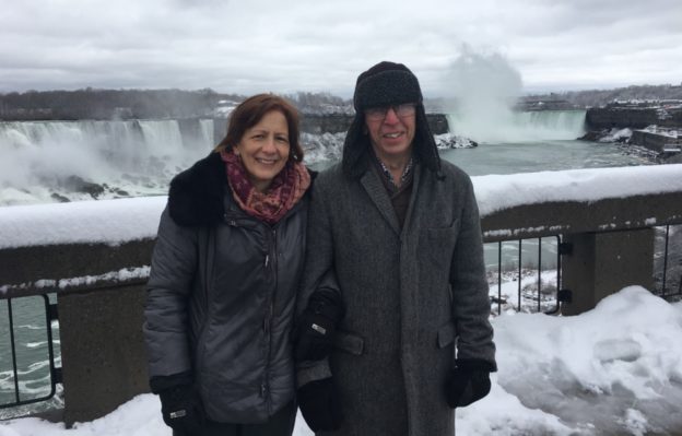 At the Niagara Falls!