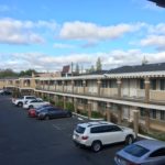 Sunny blue skies, as yet murder-free motel