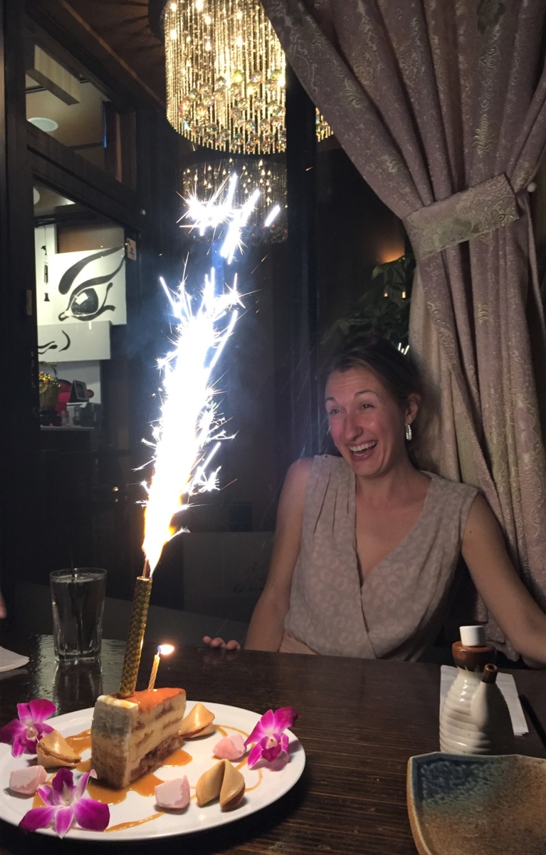 Birthday candle and/or firework