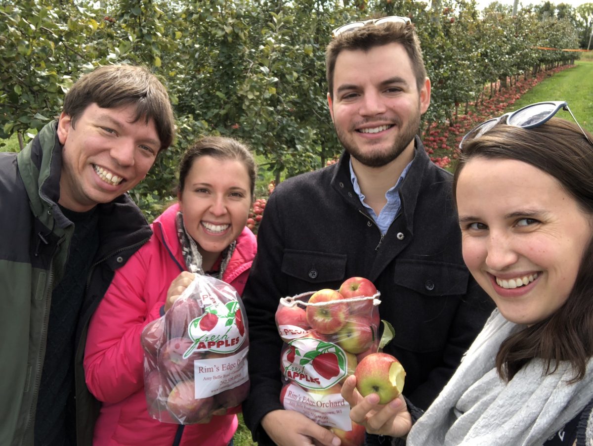 Apples, picked