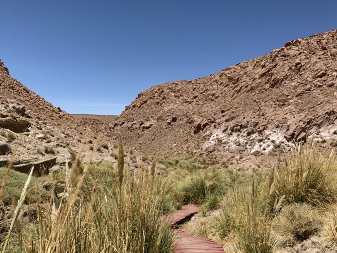 The Termas Banos de Puritama, nestled in a valley