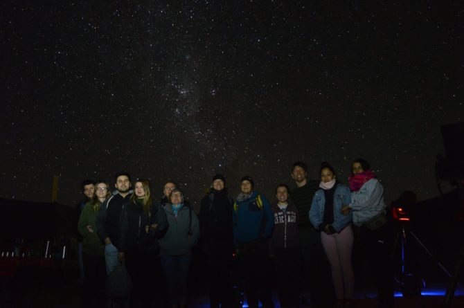 Our stargazing group