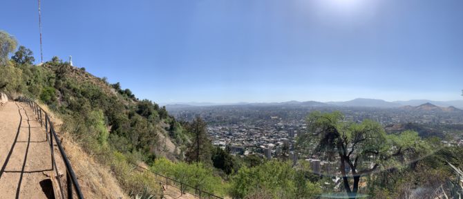 View near the top of San Cristóbal Hill