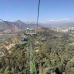 On the teleférico down from San Cristóbal Hill