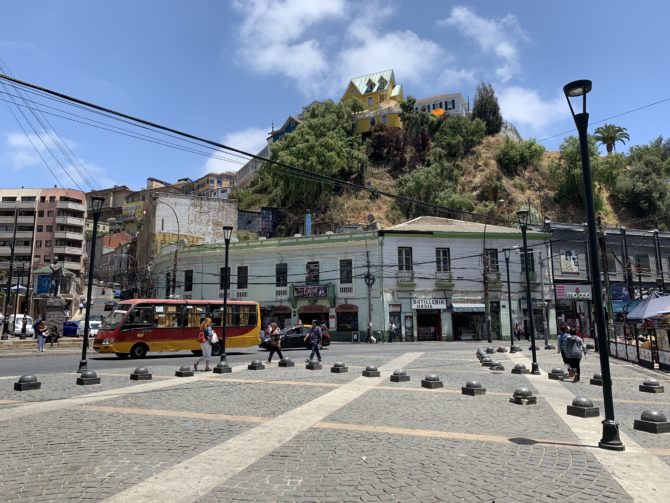 The bohemian city of Valparaíso