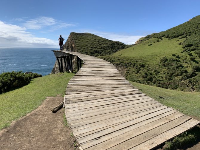 Technically I think this odd walkway to nowhere is the attraction itself