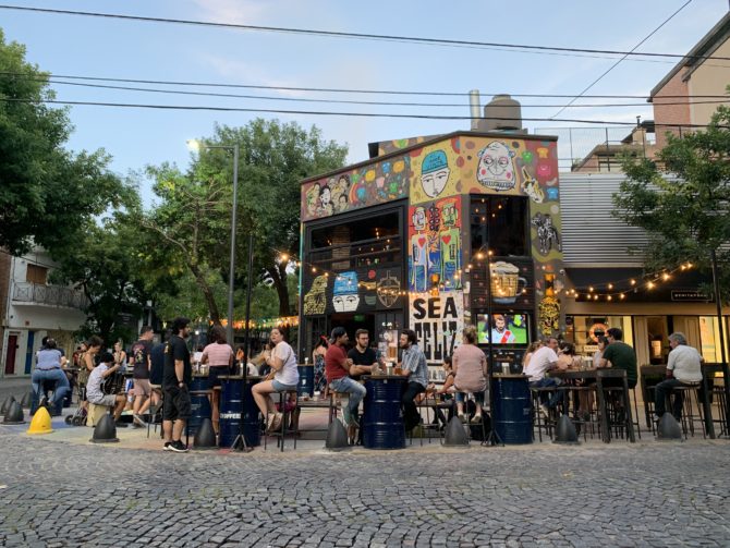 Dining out in trendy Palermo