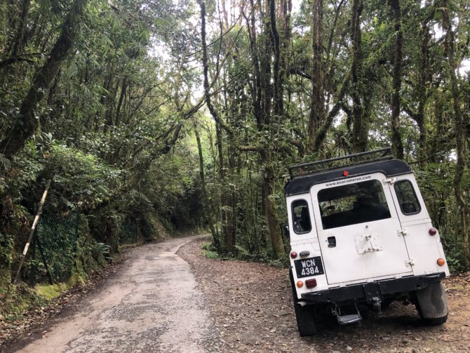 Our transport around the Cameron Highlands