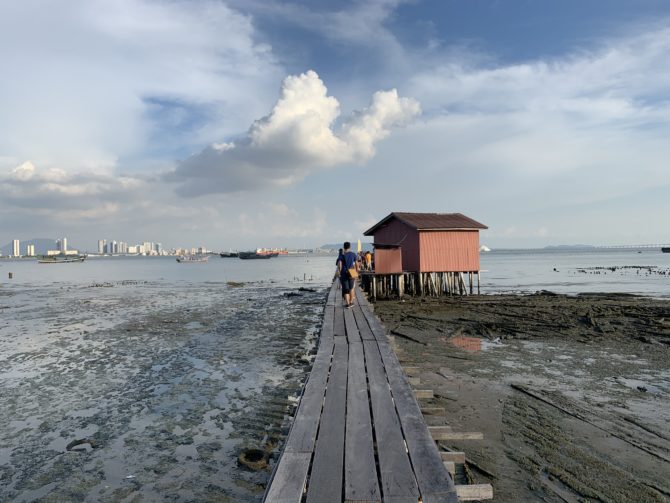 To the edge of a quay