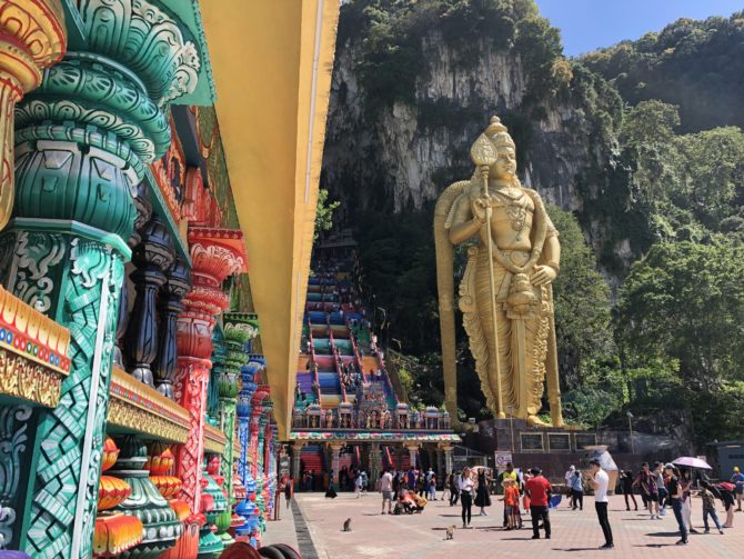 Entrance to the Batu Caves