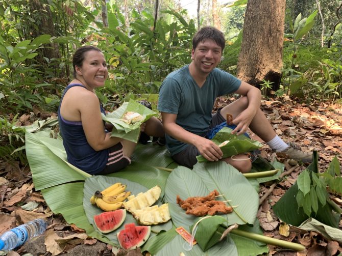 Lunchtime in the jungle