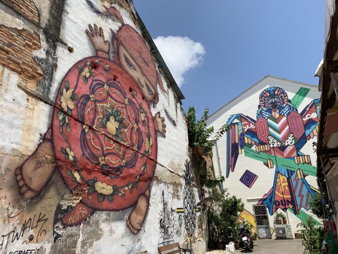 Street art in Old Phuket Town
