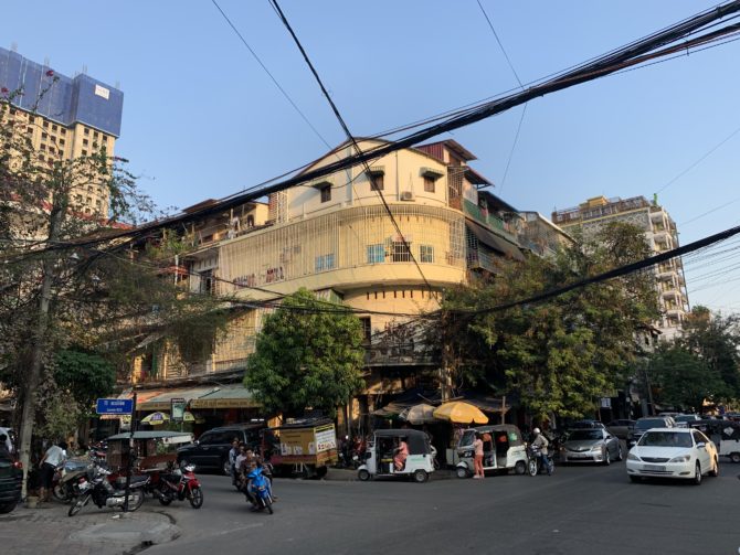 A street near our AirBnb