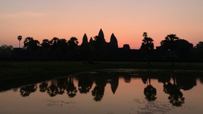 Angkor Wat at sunrise