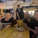 With Sophie and Irfan at Mercato Metropolitano