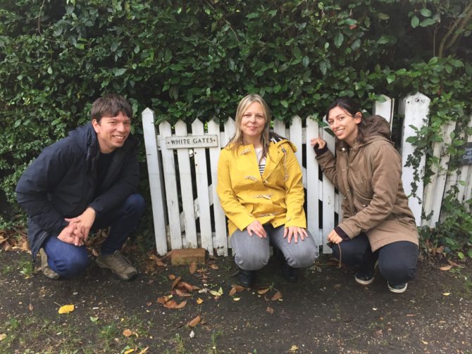 Creeping outside our grandparents' old house