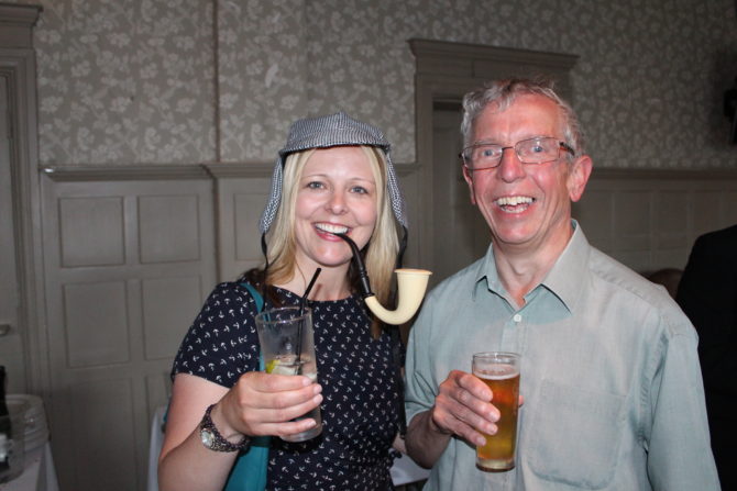 Dad and his niece, Julie