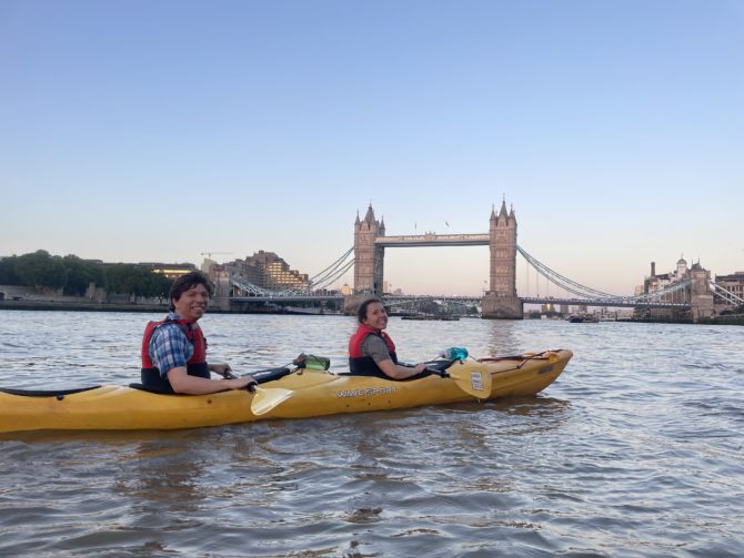 At Tower Bridge