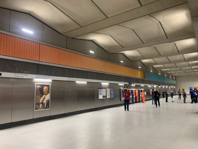 Shiny new South London tube stations don't come along very often, even if they are just barely south