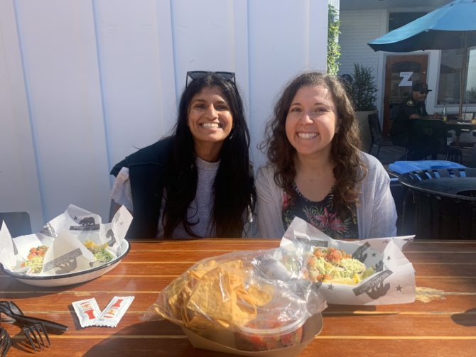 Lunch with Sonali