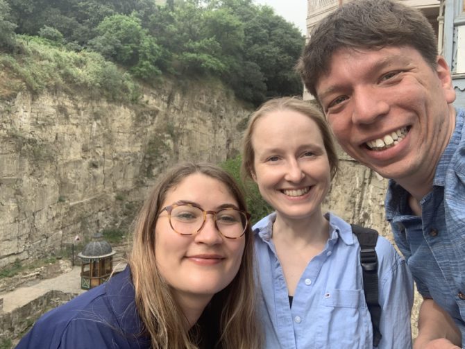 We had the Leghvtakhevi waterfall all to ourselves