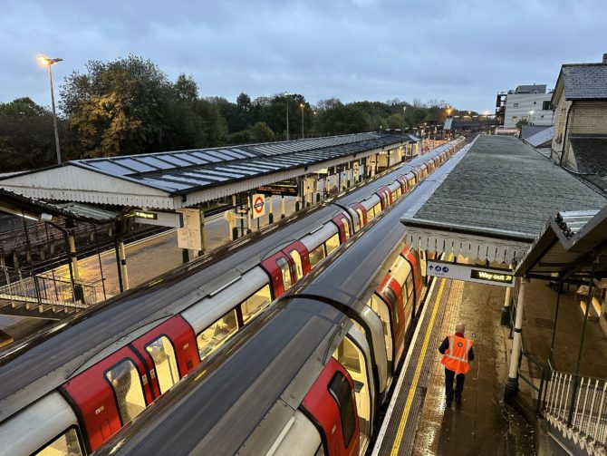 This High Barnet photo is a stand-in for all of our North London adventures this month