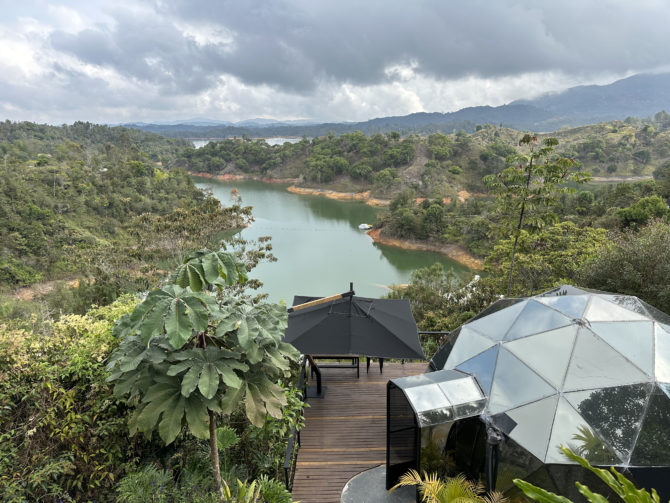 Our crystal dome in the incredible surroundings of Bosko and beyond