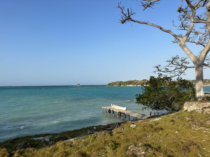 Even much of the seafront is not over-developed