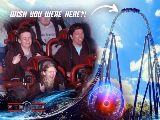 Riding Stealth (with another blissful stranger)