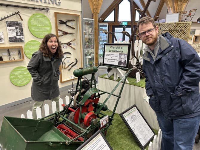 I wasn't joking about the lawnmower museum