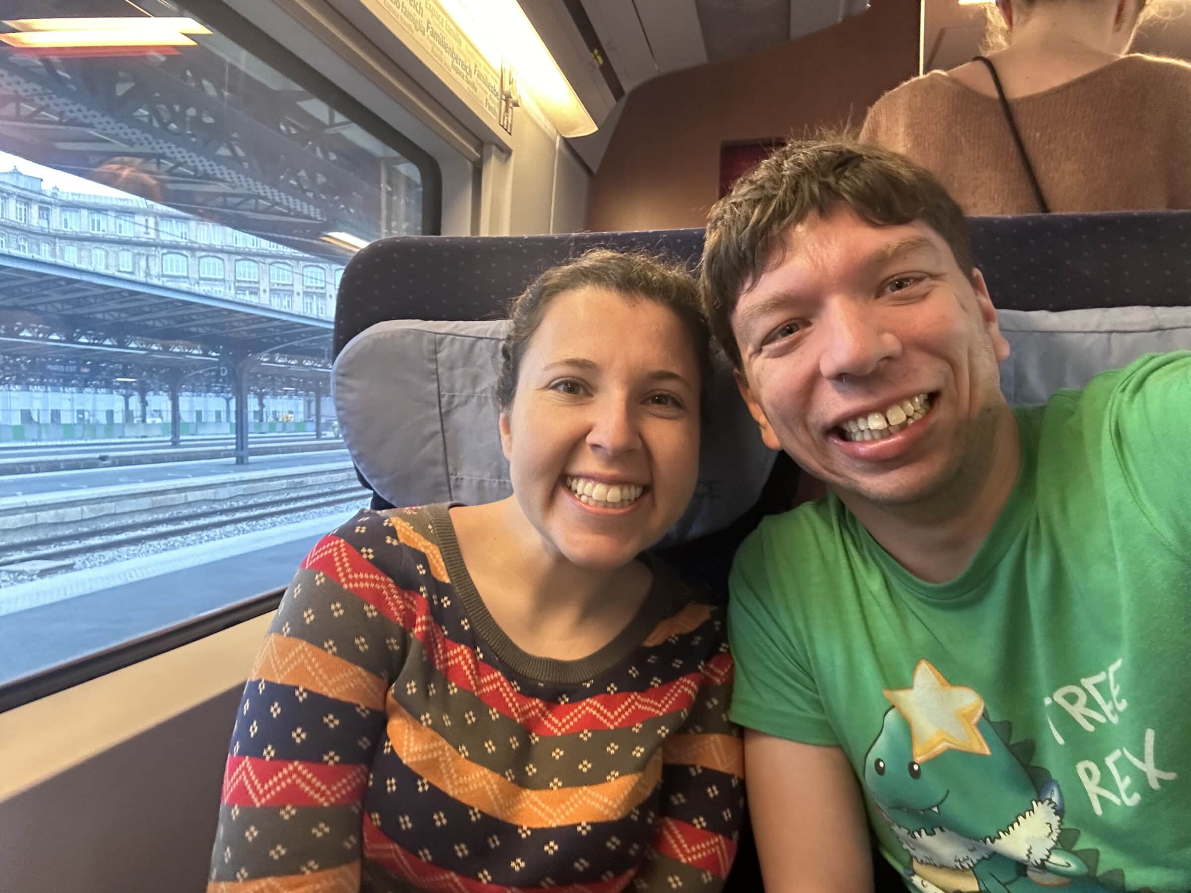 On the high-speed train through France