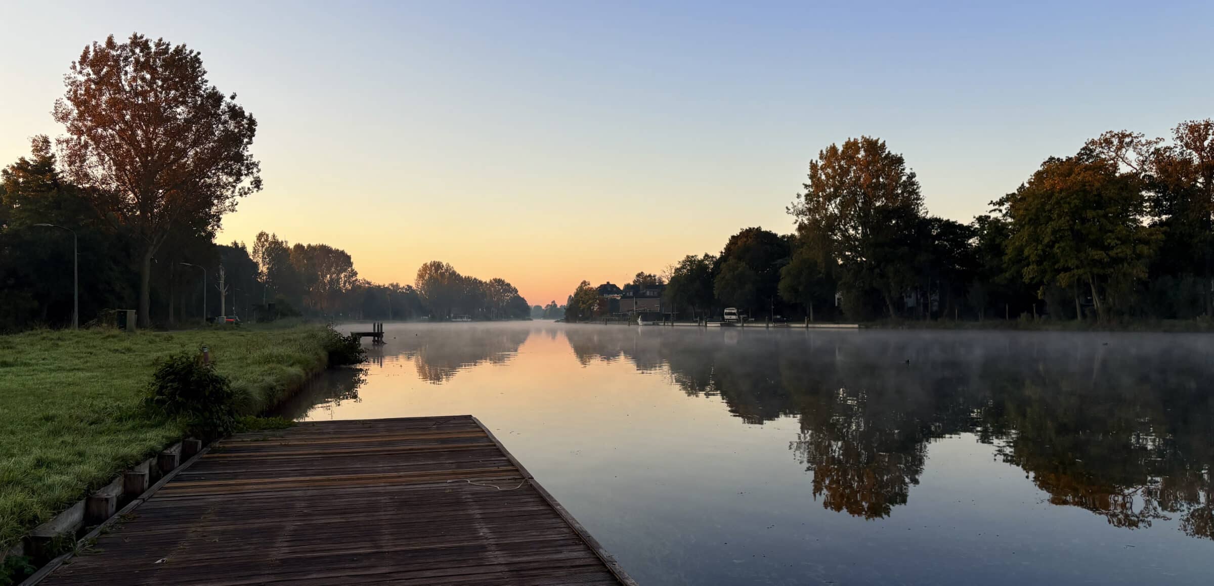 From Randi's early morning run along the canal