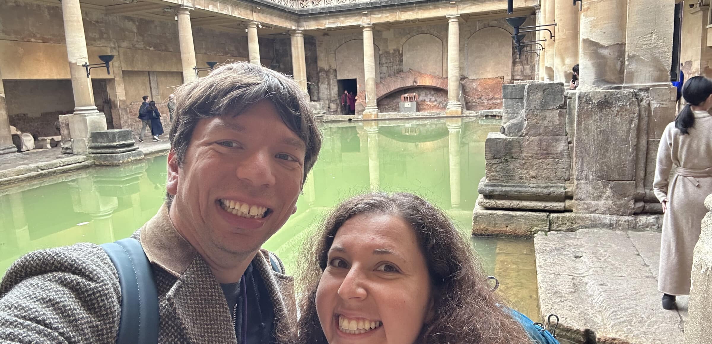 At the Roman Baths