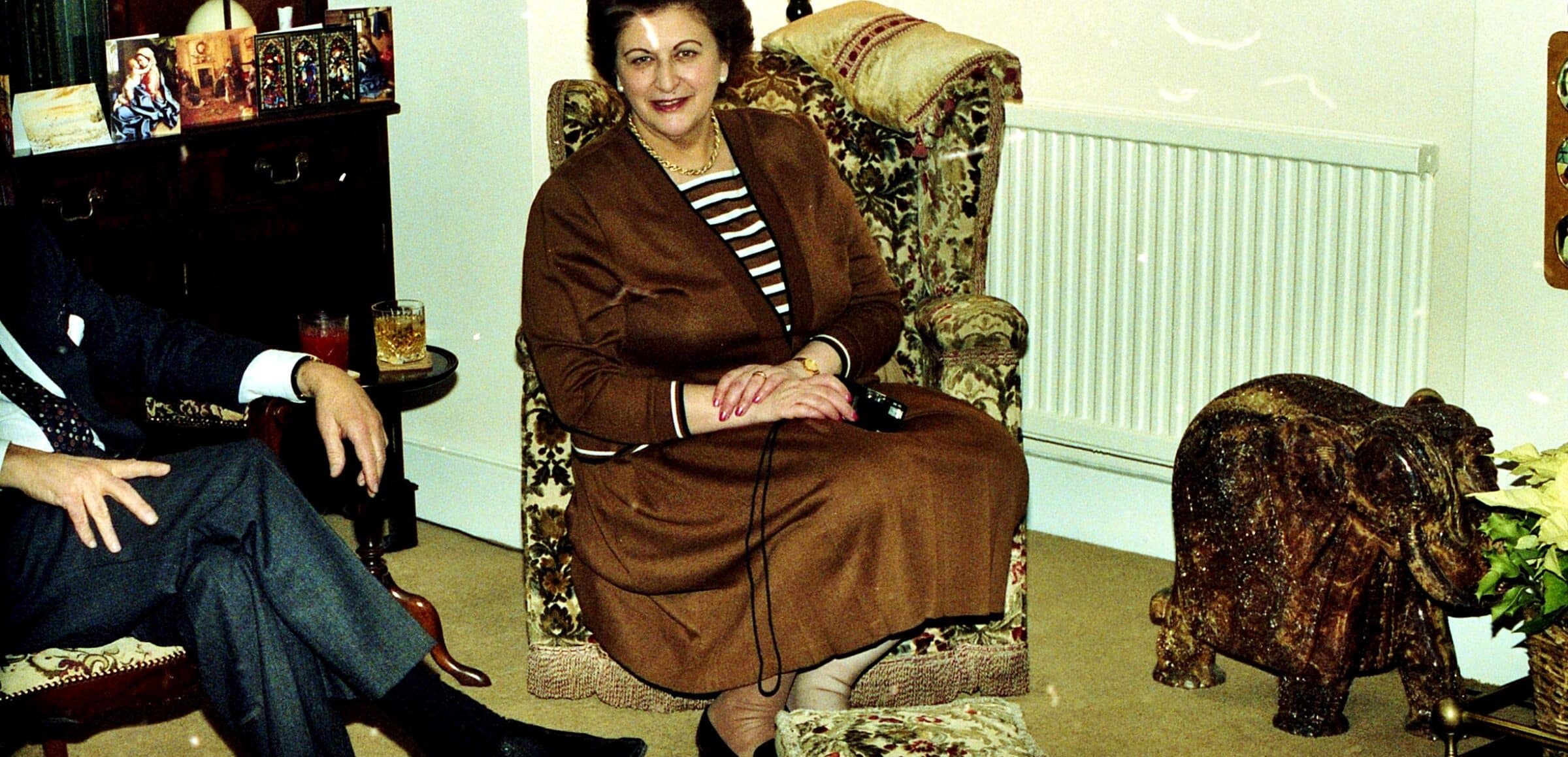 Grandma with her beloved Slowly